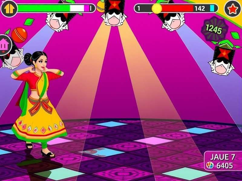 Desi Dance Dazzle Dash difficulty levels